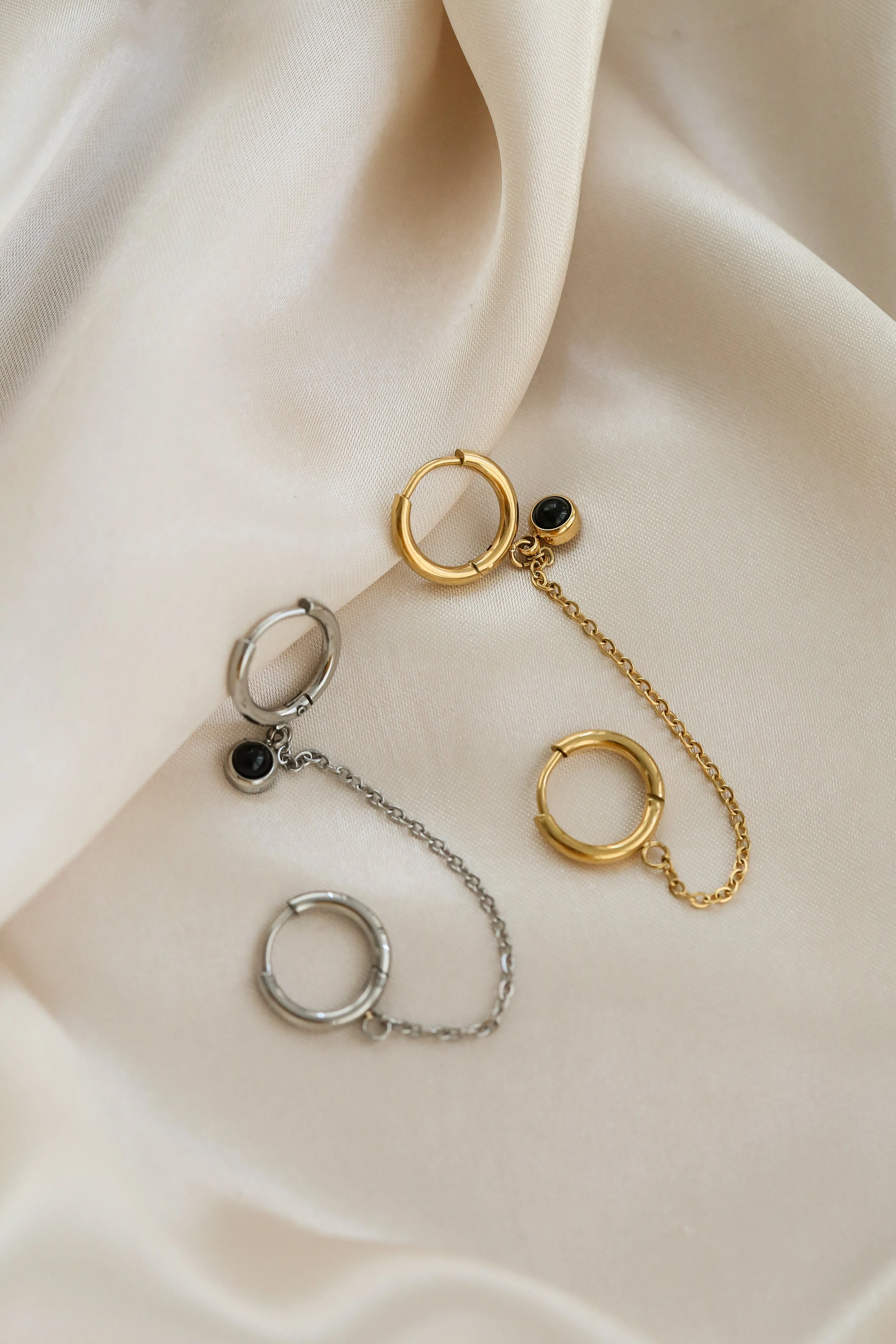 Elena Hoop Earrings