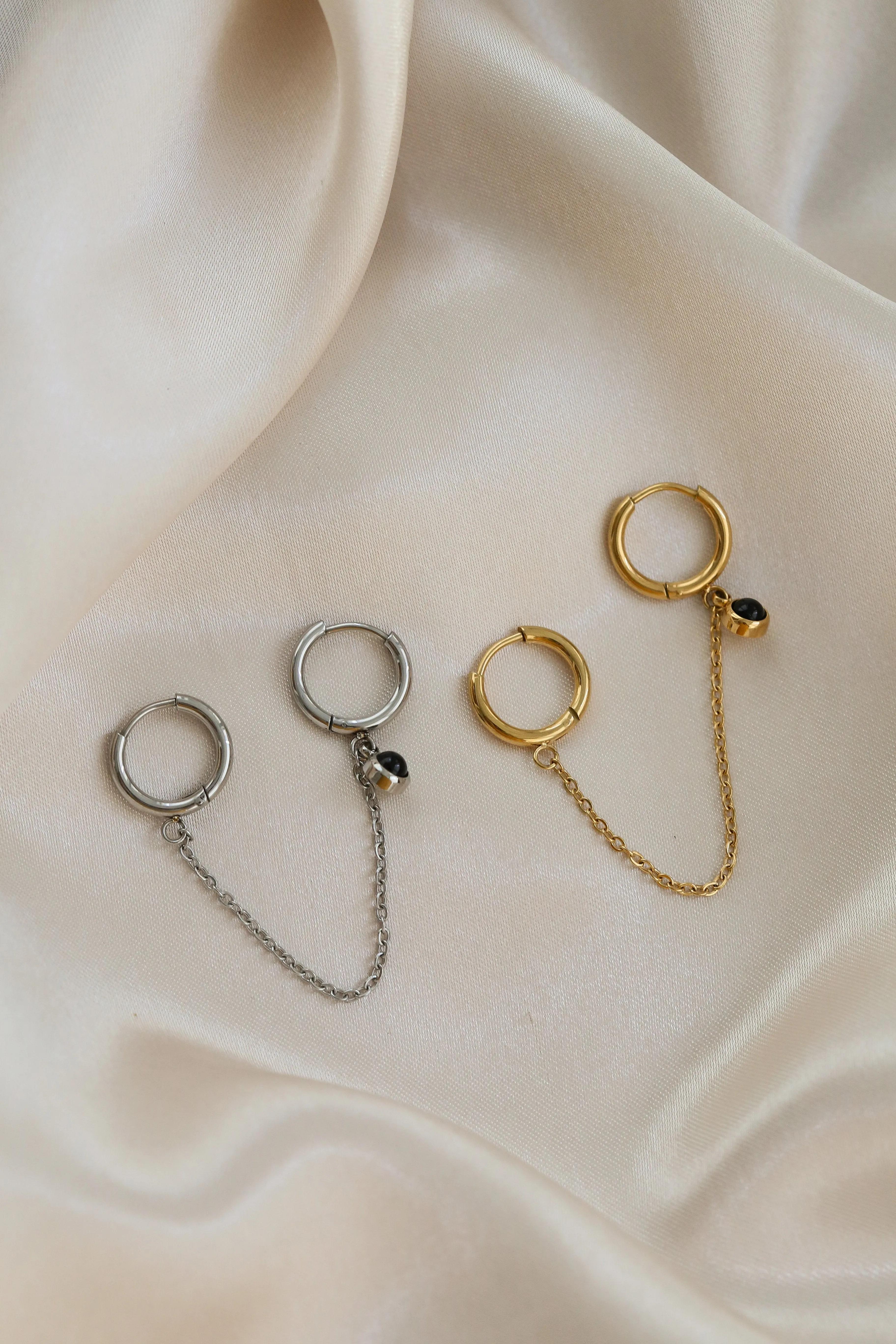 Elena Hoop Earrings