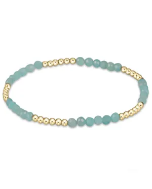 Enewton - Blissful Pattern 2.5 mm Bead Bracelet - Amazonite