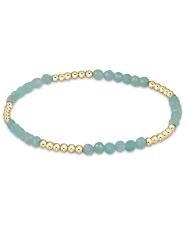 Enewton - Blissful Pattern 2.5 mm Bead Bracelet - Amazonite