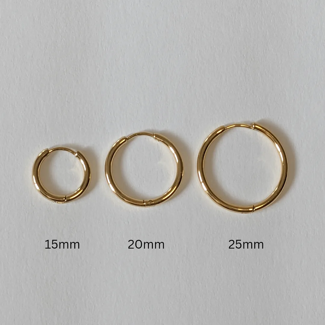 Everyday Classic Hoop Earrings