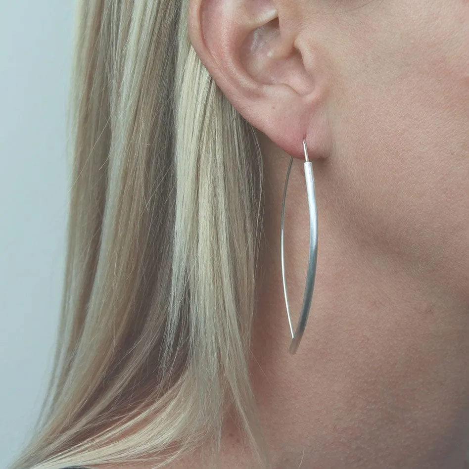 Eye Hoop Earring