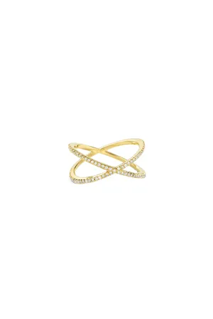 Fine Shorty ring yellow gold and diamonds