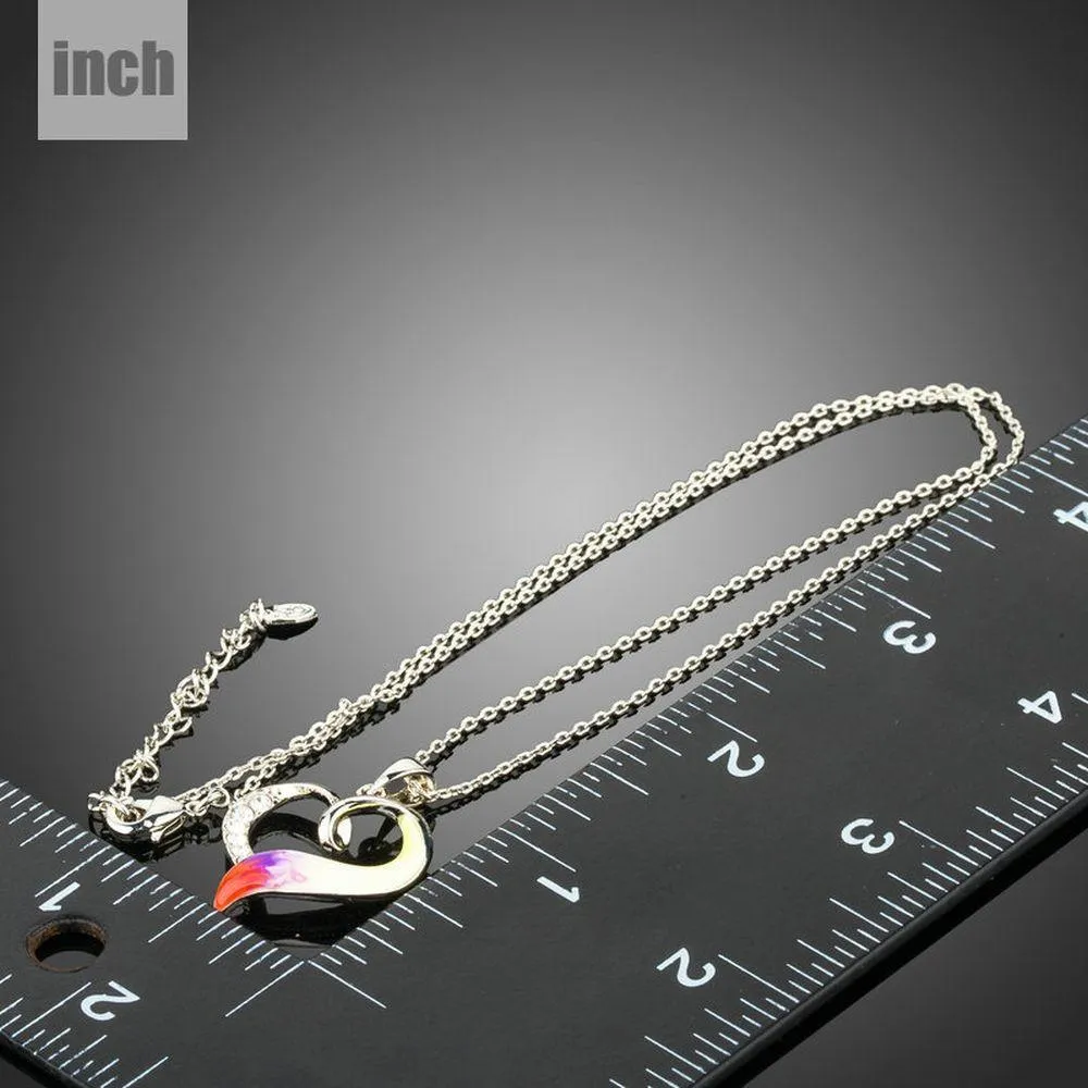 Forever Love Heart Pendant Necklace