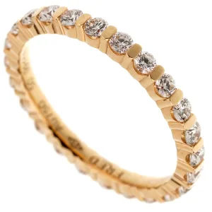 Fred of Paris Diamond Eternity Rose Gold Ring
