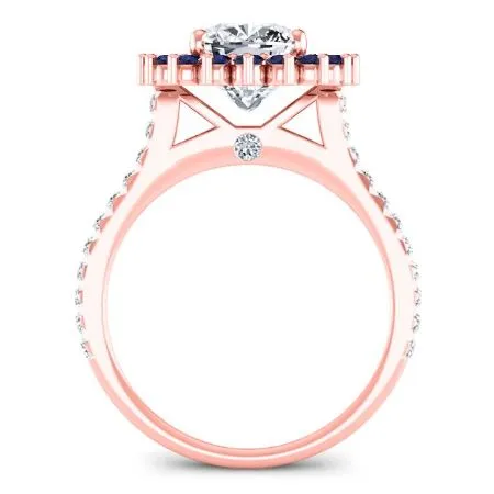 Gazania - GIA Natural Cushion Diamond Engagement Ring