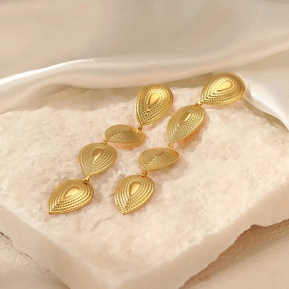 Geometric Drop Earrings