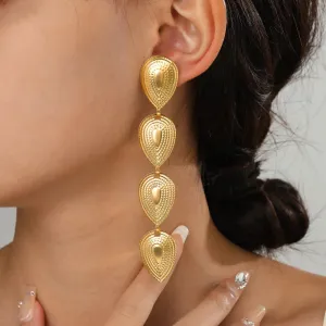 Geometric Drop Earrings