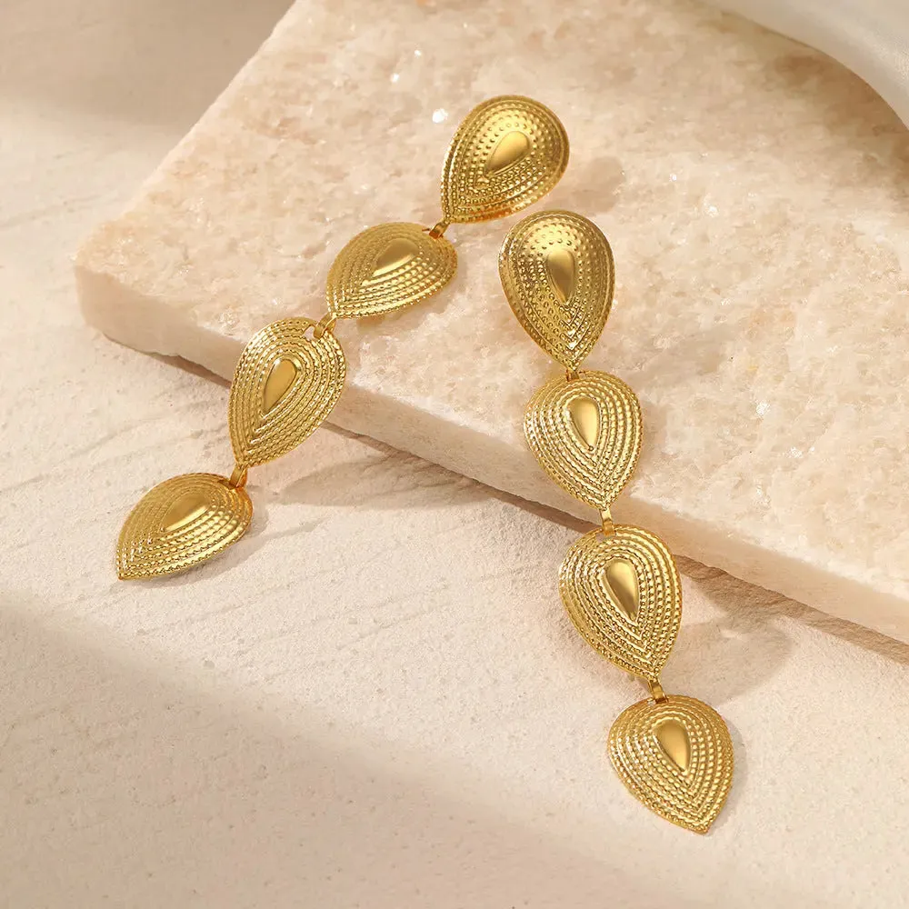 Geometric Drop Earrings