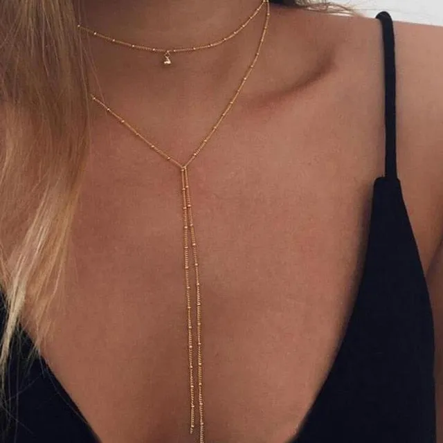 Gold Color Star Pendant
