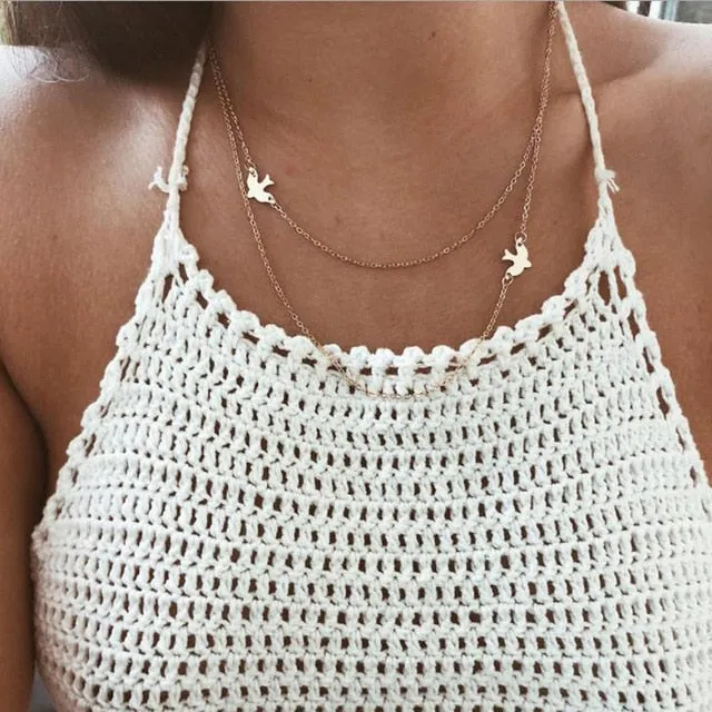 Gold Color Star Pendant