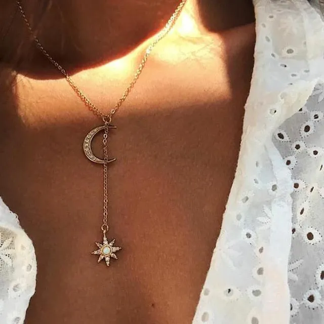 Gold Color Star Pendant