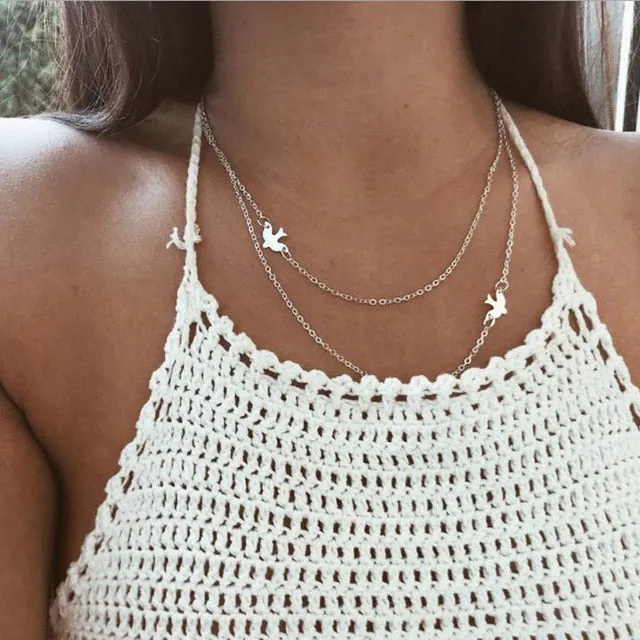 Gold Color Star Pendant