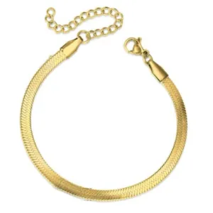 Herringbone Chain Bracelet