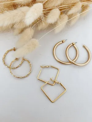 Hoop earrings