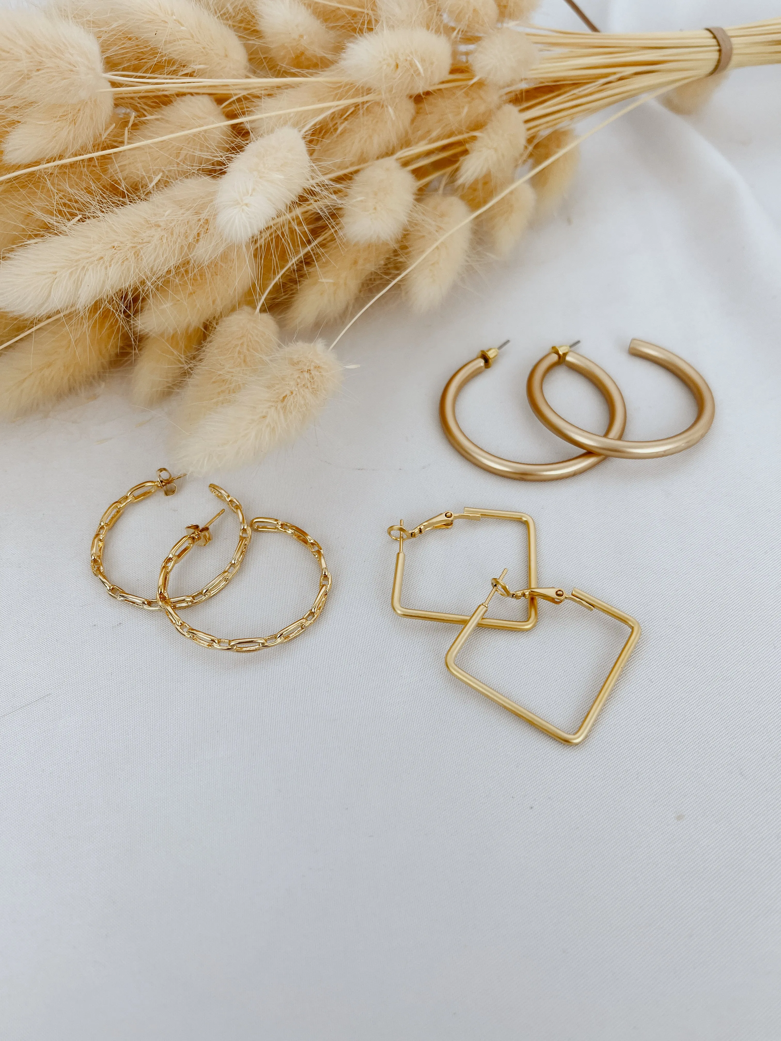 Hoop earrings