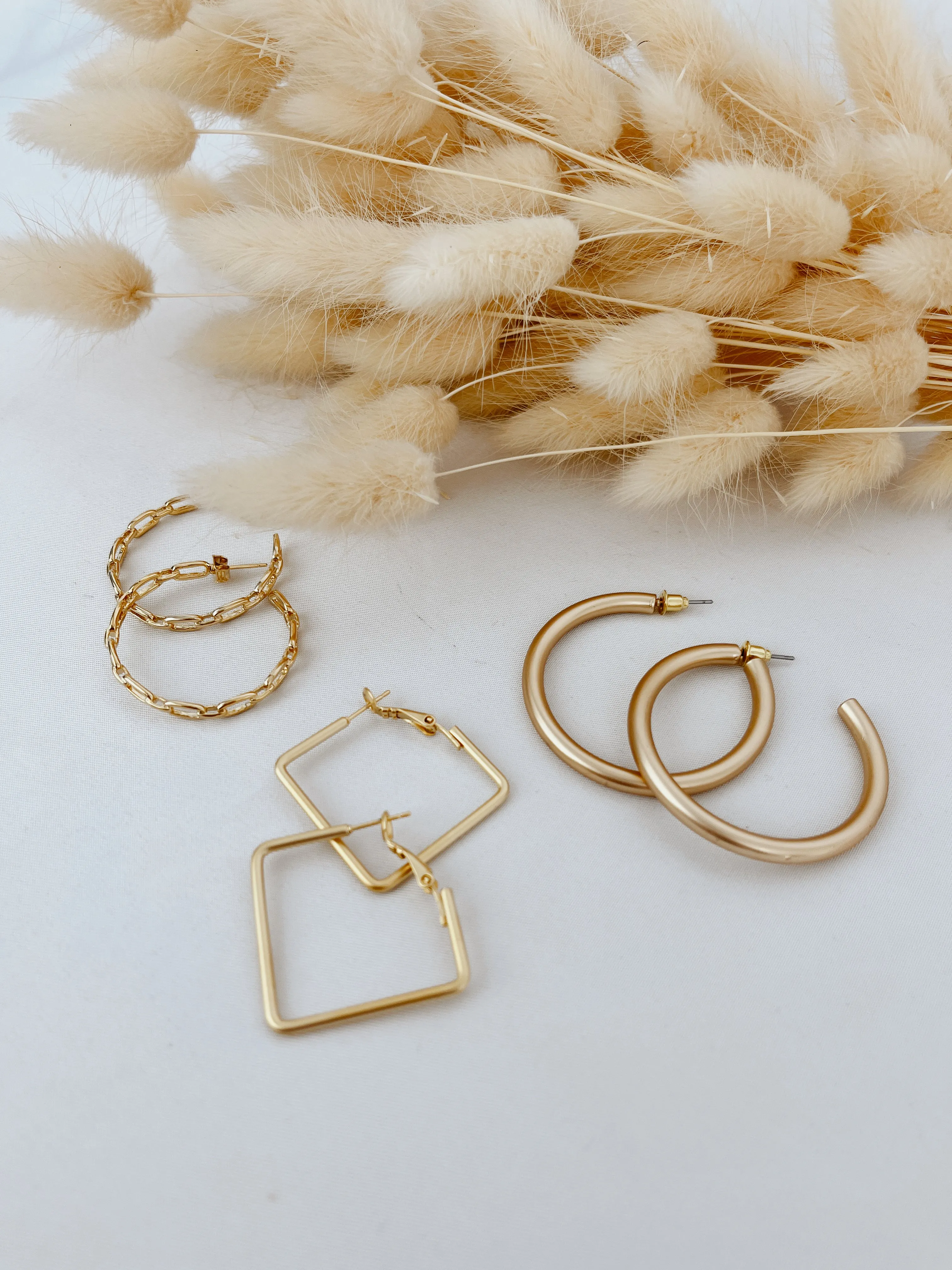 Hoop earrings