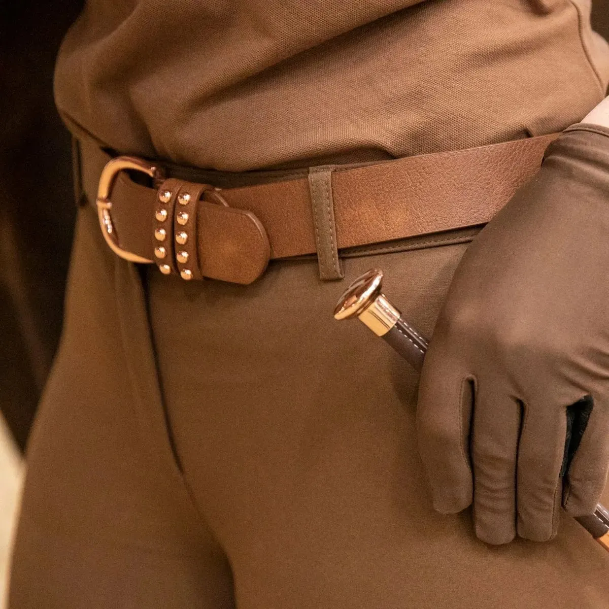 Horze- Belt with Rose Gold Detail