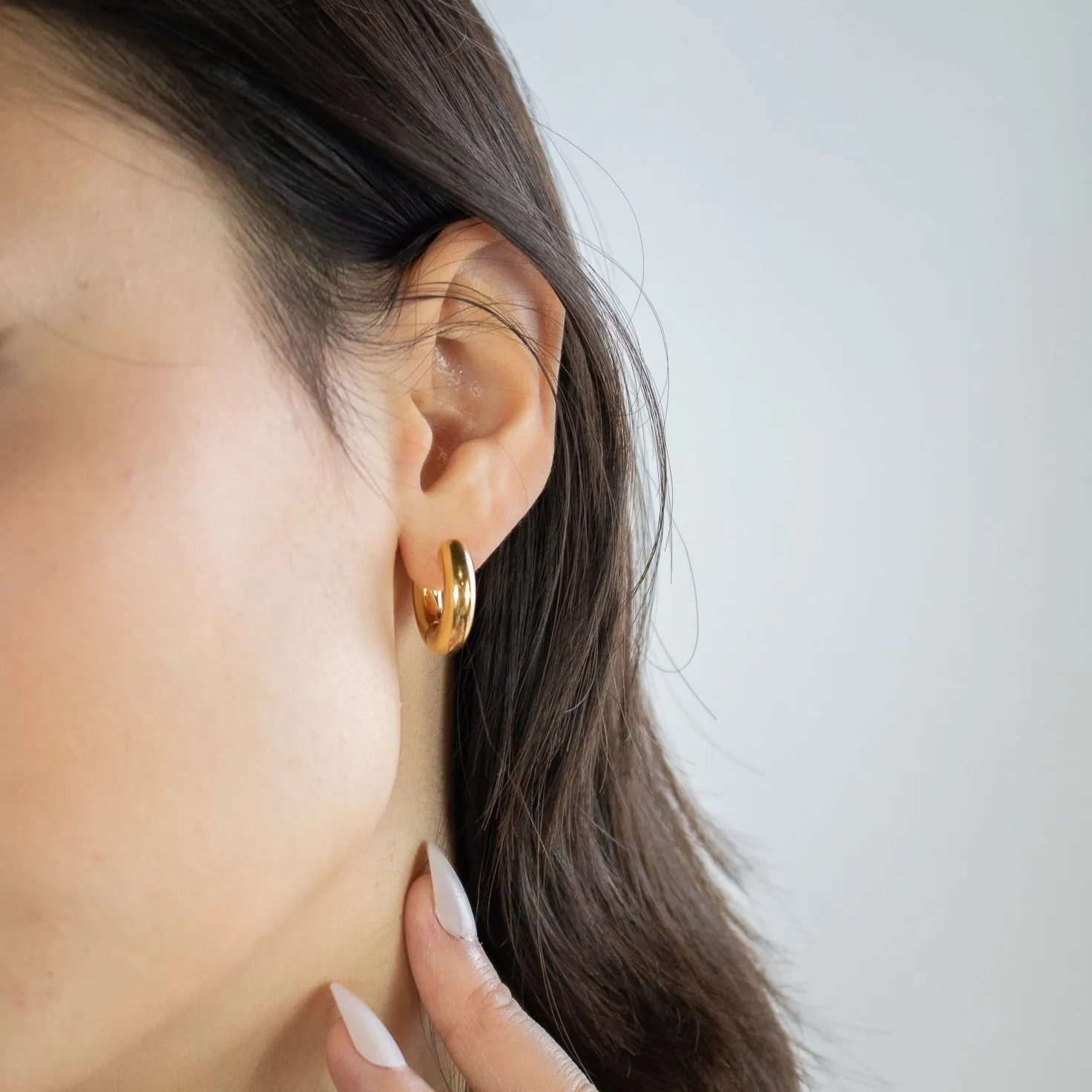 Jaden Classic Hoop Earrings