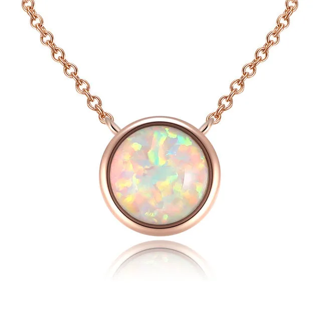 Kolye Bohemia Gold Silver Color Star Moon