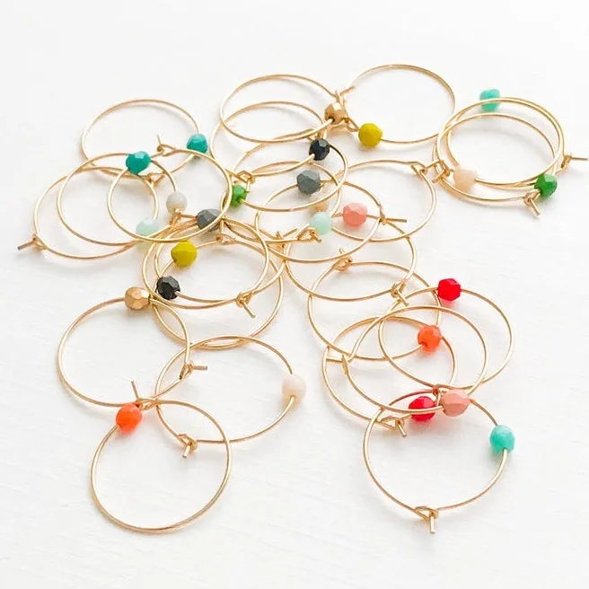 Little Orbit Gold Filled Hoops
