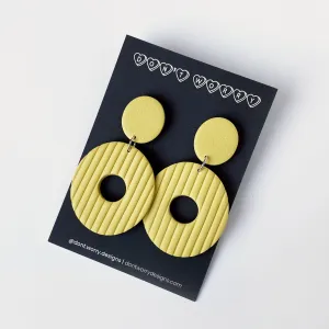 LOLA earrings in flax