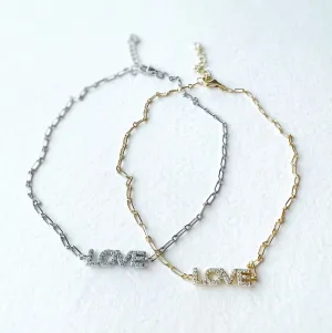 LOVE ANKLET