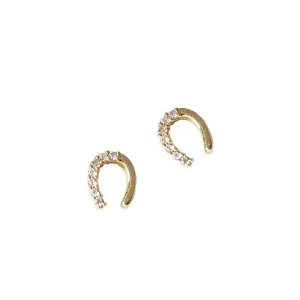Lucky Horseshoe Studs