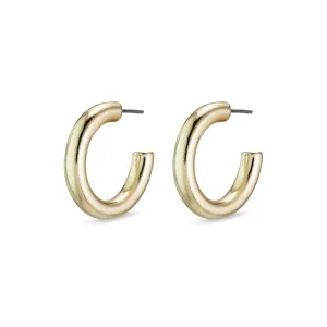 Maddie Small Gold Plated Hoops