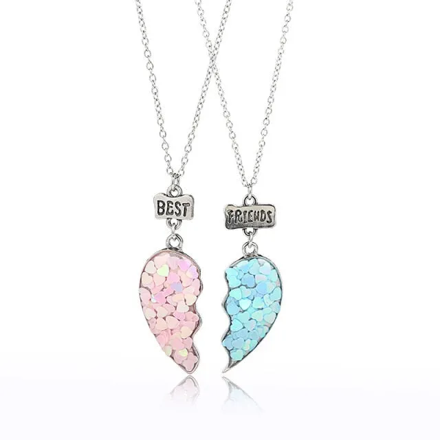 magnetic necklace for bestie Best Friends Necklace bff Gifts