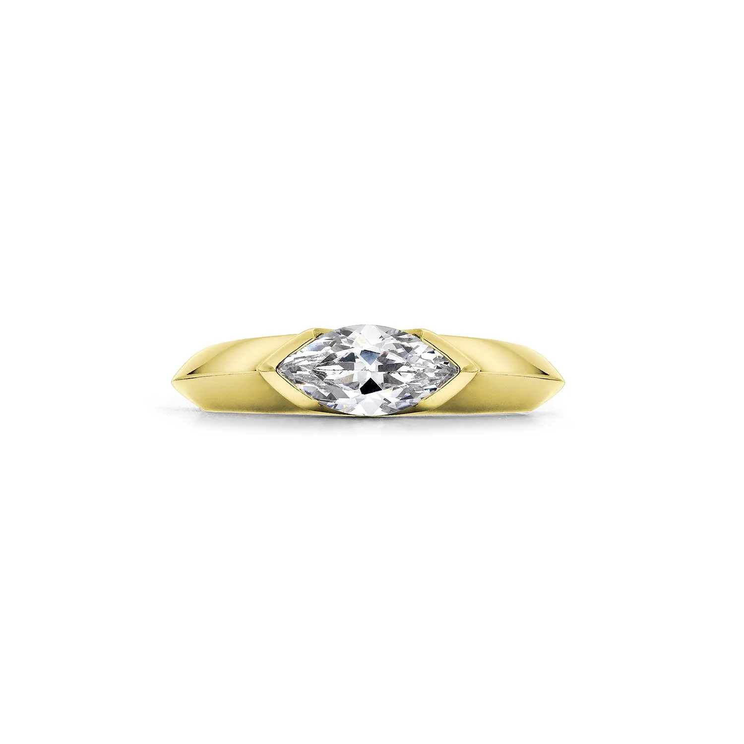 Marquise Diamond Engagement Ring