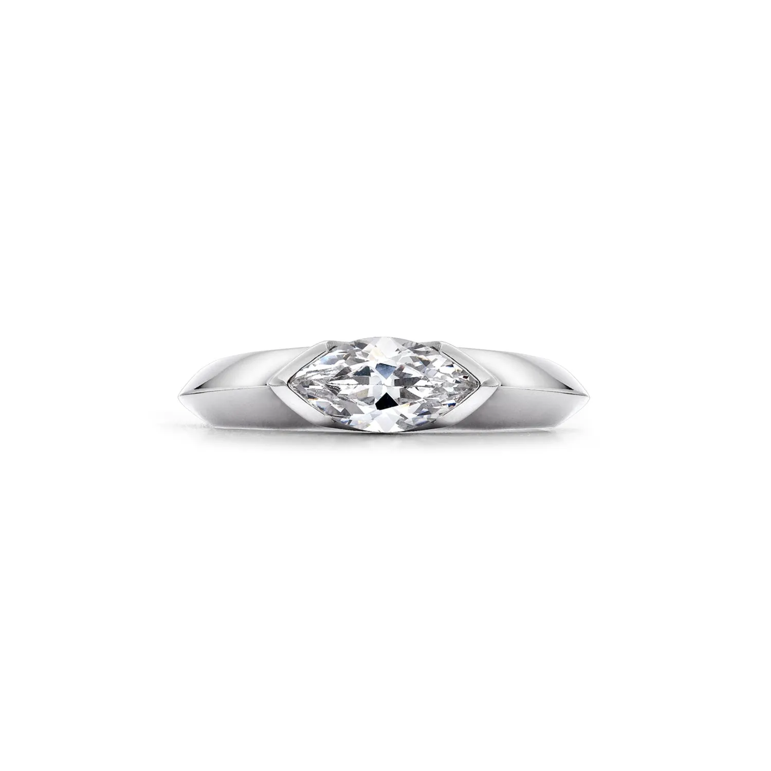 Marquise Diamond Engagement Ring