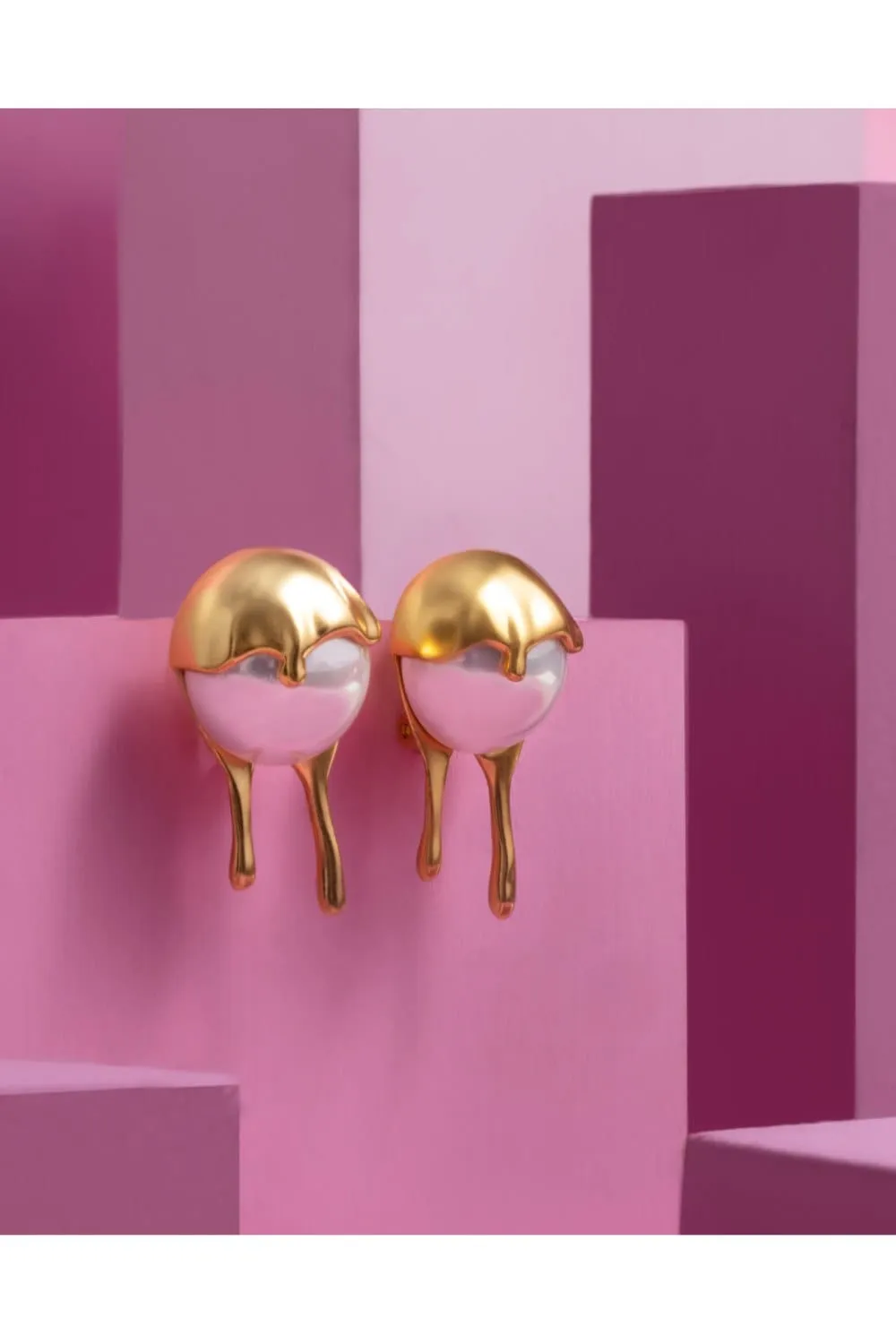 Melting Studs - Golden