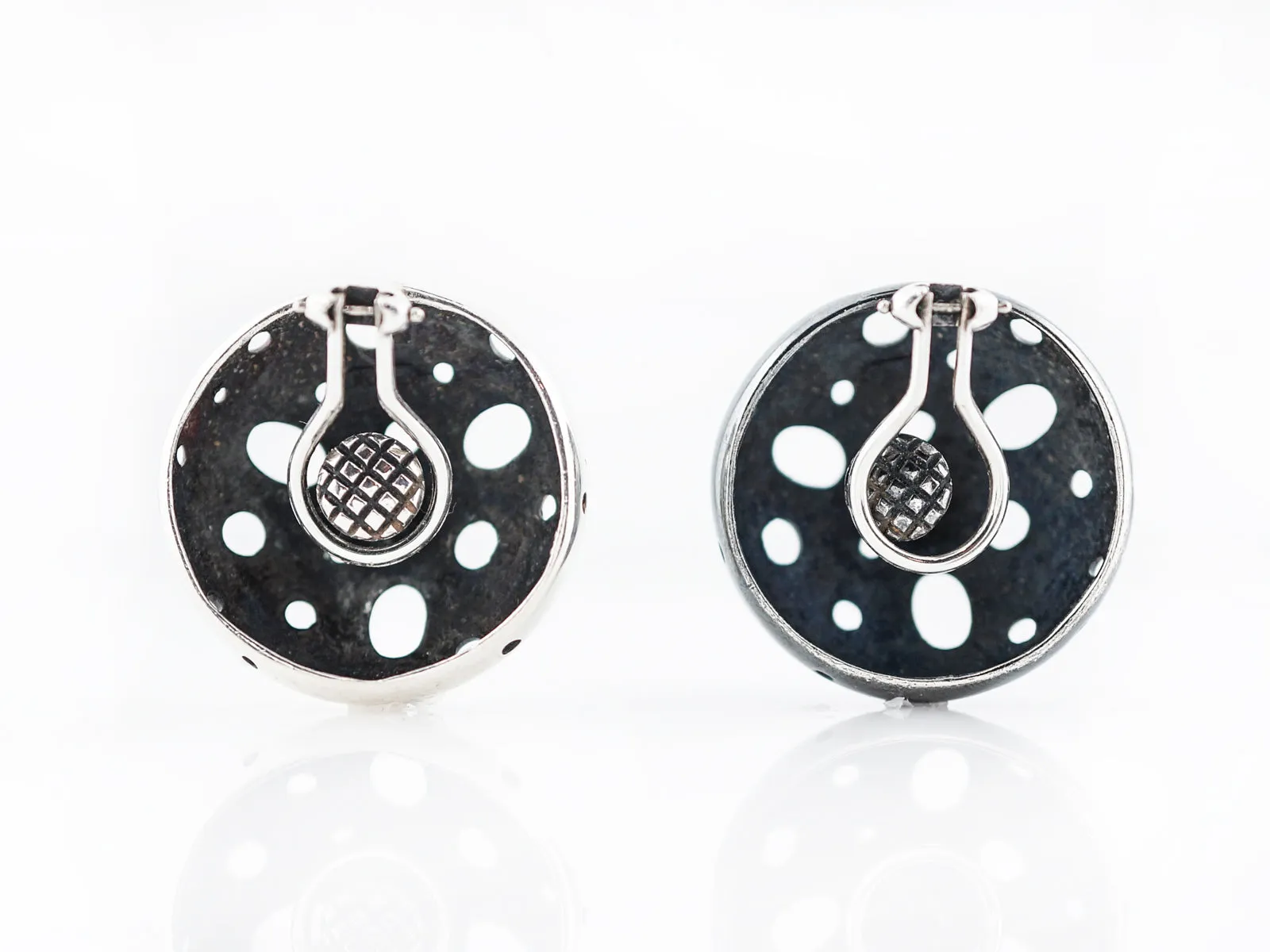 Modern Boregaard Earrings in Sterling Silver
