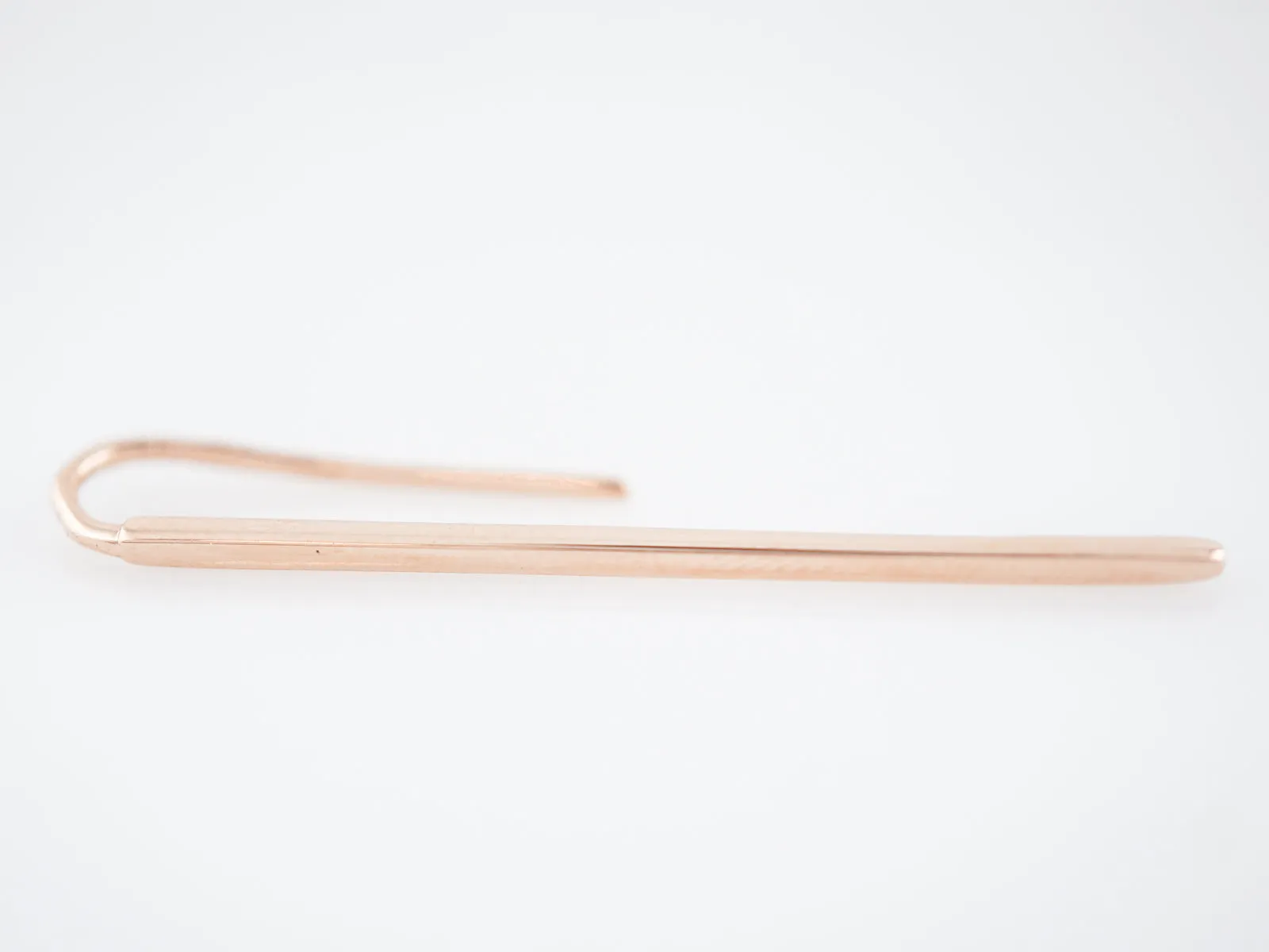 Modern Drop Earrings in 14k Yellow Gold