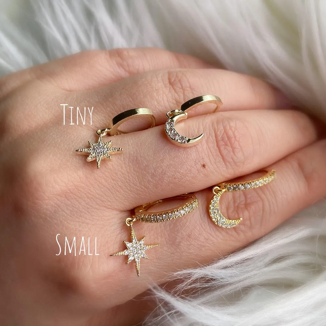 Moon & Star Huggies - 2 Styles!