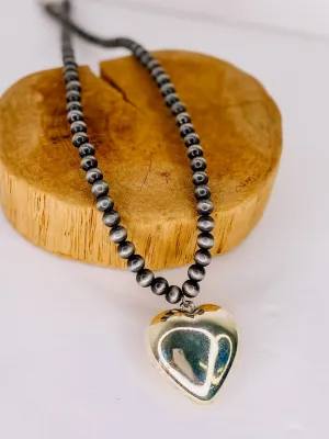 Navajo Heart Necklace