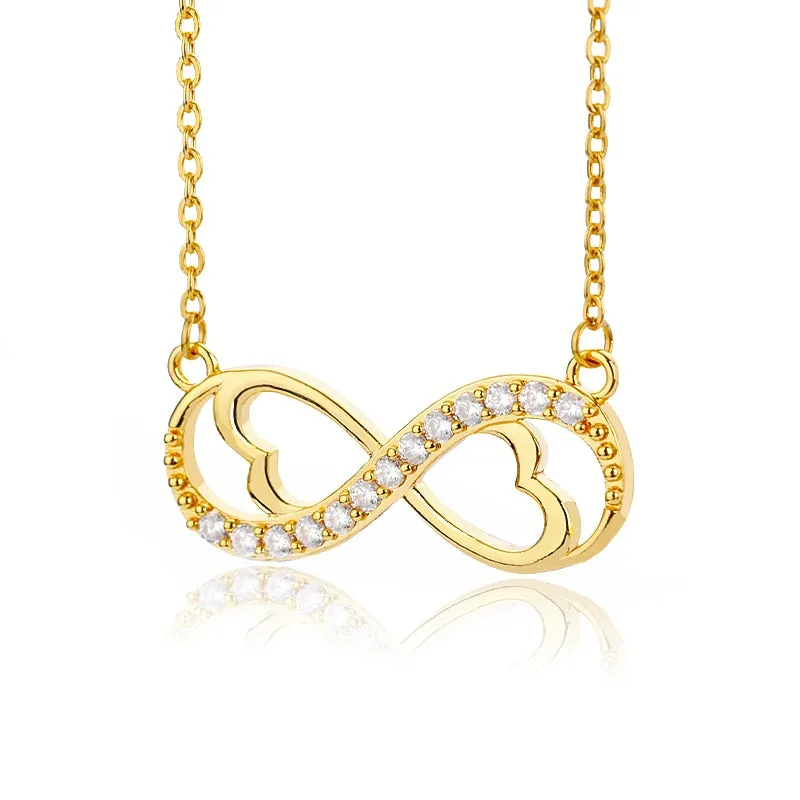 Necklace For Women Fashion Romantic Gold Color Silver Colour