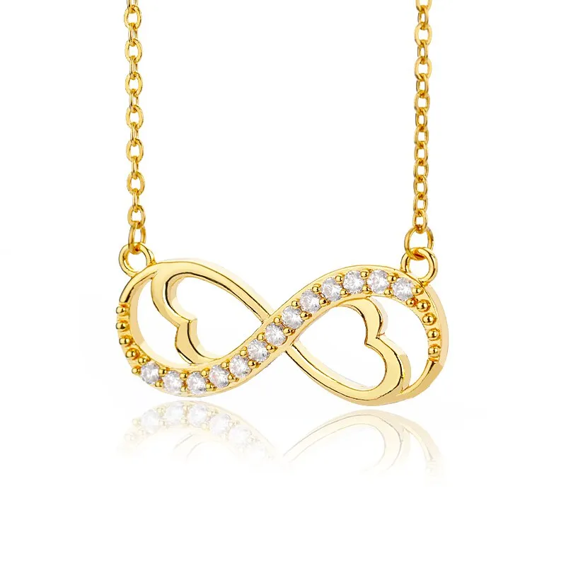 Necklace For Women Fashion Romantic Gold Color Silver Colour