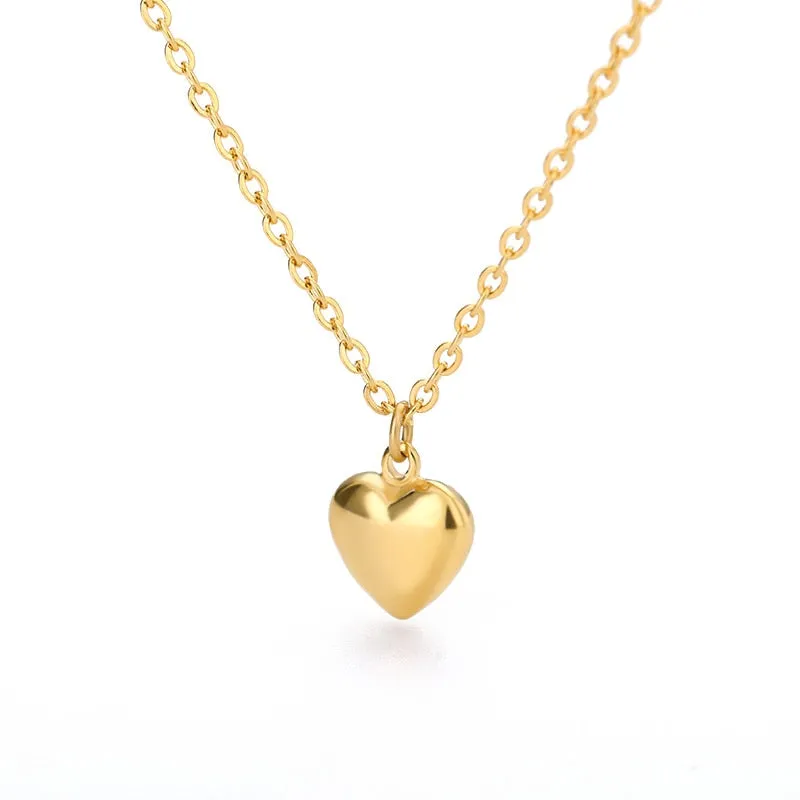 Necklace For Women Fashion Romantic Gold Color Silver Colour