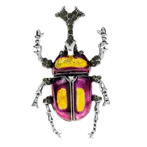 New Arrival Silver Bug Brooches For Women