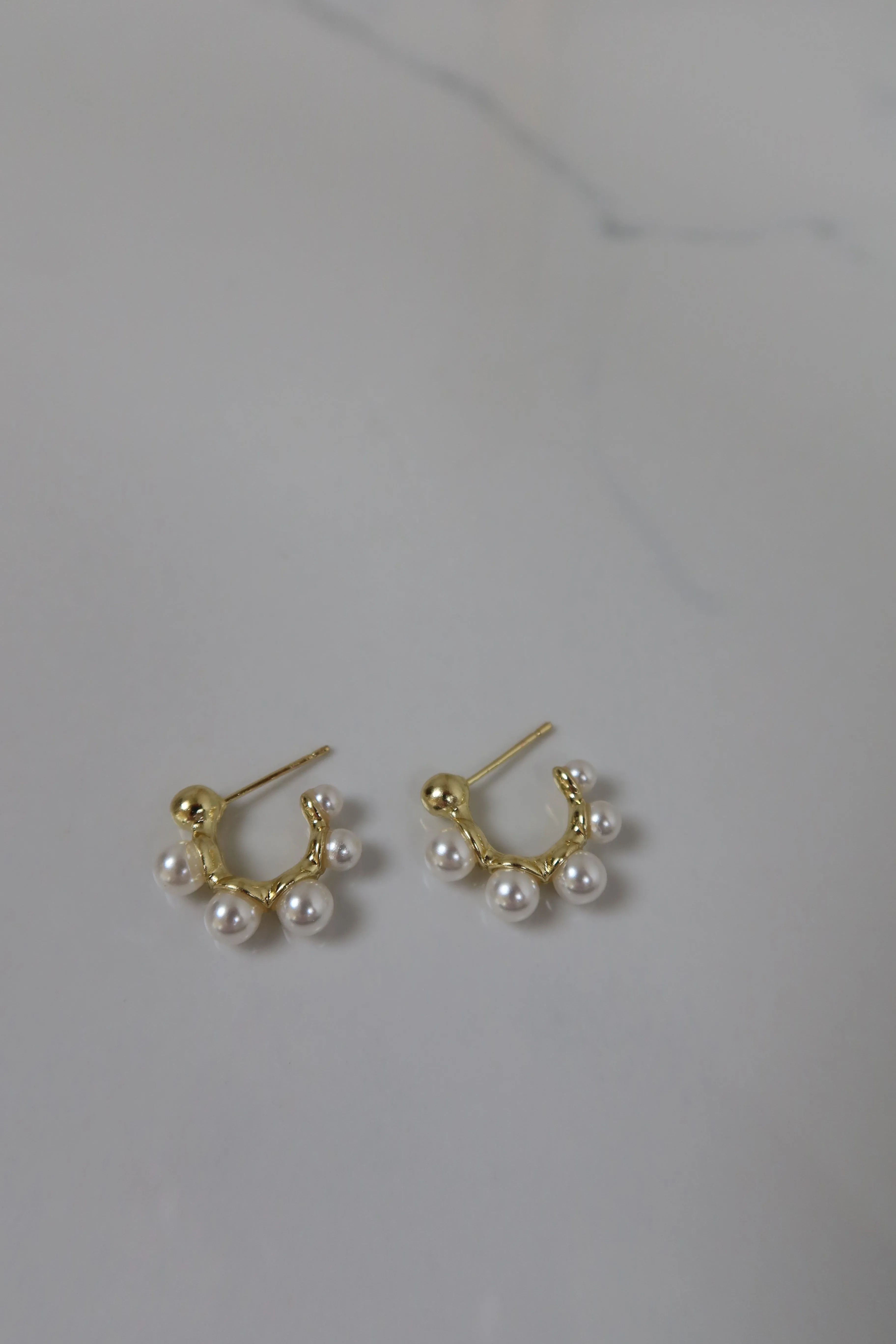 Once Upon A Time Pearl Hoop Earring