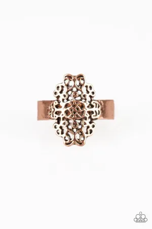 Paparazzi Ring ~ Full Of HAUTE Air - Copper
