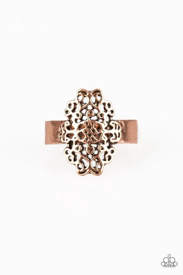 Paparazzi Ring ~ Full Of HAUTE Air - Copper