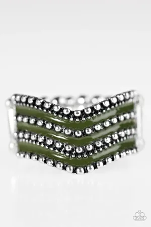 Paparazzi Ring ~ Wild Ways - Green