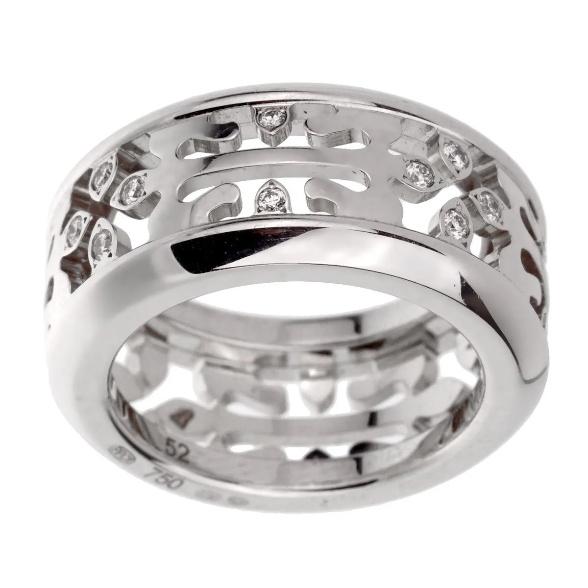 Patek Philippe Calatrava Diamond White Gold Ring