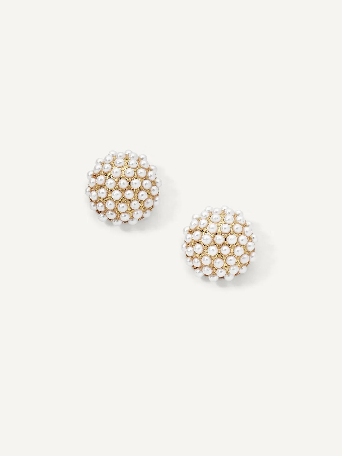 Pearl Pave Studs