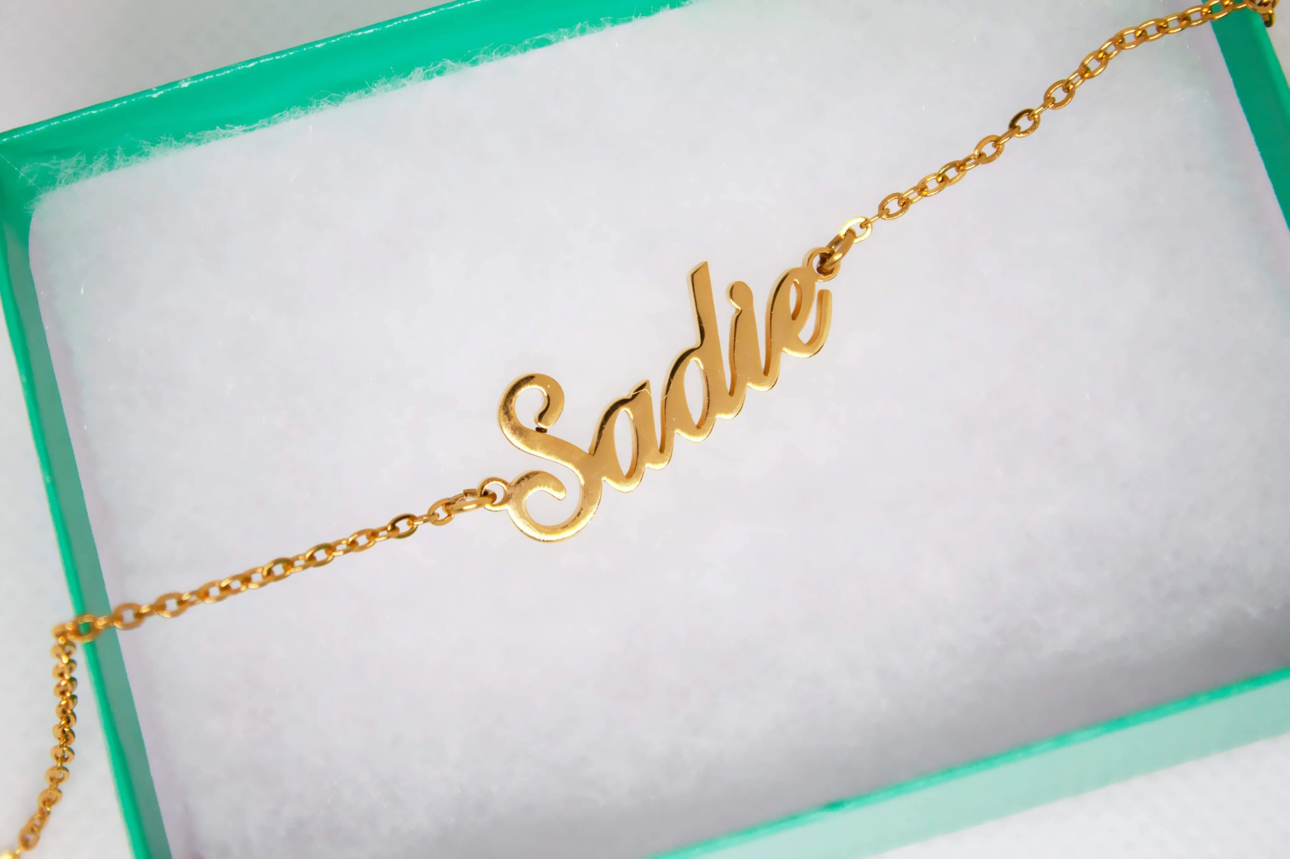 Personalized Stainless Steel Anklet