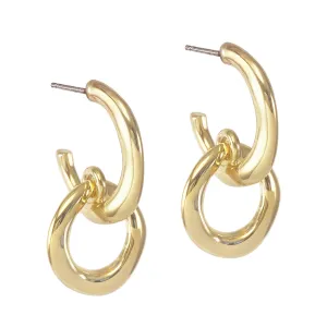 Pia Hoops - Gold