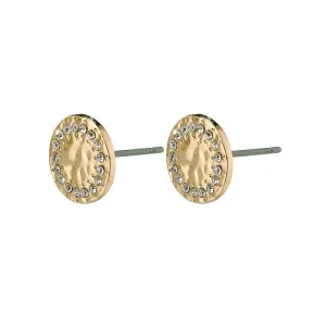 Pilgrim - Compassion Earrings - Crystal / Gold Plated